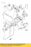 1786118H00, Suzuki, connettore, cil suzuki gsf gsx 1250 2007 2008 2009 2010 2011 2012 2014 2015 2016, Nuovo