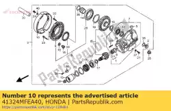 Here you can order the no description available at the moment from Honda, with part number 41324MFEA40: