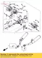 4DG149010400, Yamaha, zespó? ga?nika 1 yamaha xj xjn xjs 600, Nowy