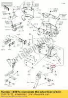 110573722, Kawasaki, 01 support, frm-silencieux/rr/upp kawasaki krf1000 teryx krx 1000 , Nouveau