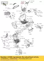 132800851, Kawasaki, 01 titolare kawasaki  800 2017 2018 2019 2020 2021, Nuovo