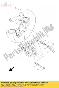 yamaha 932101001000 93210-10010 - Dół