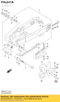 0910306241, Suzuki, perno, 6x40 suzuki rm  l rm125 rm85 dr z125 sw lw rm85l 125 85 , Nuevo