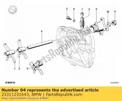Tutaj możesz zamówić wa? Ek wybieraka od BMW , z numerem części 23311231643: