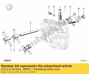 bmw 23311231643 wa?ek wybieraka - Dół