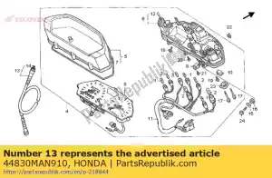 Honda 44830MAN910 komplet kabli., pr?dko?ciomierz - Dół