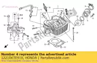 12210KTE910, Honda, support comp., arbre à cames honda cbf 125 2009 2010 2011 2013, Nouveau