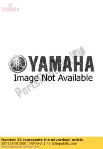Yamaha 58T116381000 piston - Bottom side