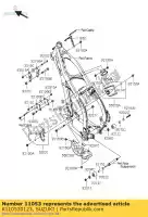 K110530123, Suzuki, soporte, encendedor suzuki rm z 250 2004, Nuevo