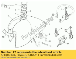 Aprilia AP8102408, Bomba de combustivel, OEM: Aprilia AP8102408