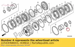 Qui puoi ordinare sede, molla di ritorno da Honda , con numero parte 22543HN8003: