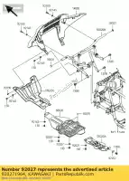 920271964, Kawasaki, collar,l=4.7 kawasaki klf300 4x4 kvf300 kvf400 prairie kvf650 kvf360 kfx700 kvf750 ksv700a6f ksv700b6f ksv700a7f eps brute force 650 4x4i 750 epsgef epshef 300 400 360 700 , New