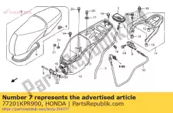 Aqui você pode pedir o dobradiça, assento em Honda , com o número da peça 77201KPR900: