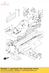 Here you can order the pedal, brake from Yamaha, with part number 1D7272110000: