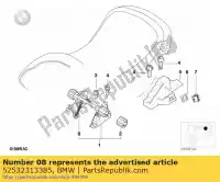 52532313385, BMW, spanningsveer bmw  1100 1150 1995 1996 1997 1998 1999 2000 2001 2002 2003 2004 2005 2006, Nieuw