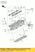 110080013, Kawasaki, testa-comp cilindri kawasaki z  j zr7 s f zr7s zr750 h z750 z750s 750 , Nuovo