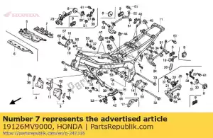 Honda 19126MV9000 guarda b, calor - Lado inferior