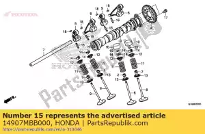 honda 14907MBB000 podk?adka, popychacz (1.350) - Dół