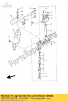 5BE258520000, Yamaha, tappo, serbatoio yamaha wr yz 250 400 426 1998 1999 2000 2001 2002, Nuovo