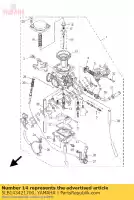 5LB143421700, Yamaha, jet, pilot (# 34) yamaha tw xg 125 250 2002 2003 2004 2005, Nuovo