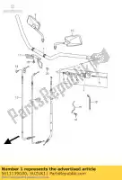 5611139G00, Suzuki, handlebar suzuki vz 800 2005 2006, New