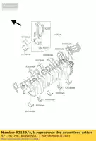 921391098, Kawasaki, bus, verbinden ro zx900-f1 kawasaki zx 900 1994 1995 1996 1997 1998 1999 2000 2001 2002 2003, Nieuw