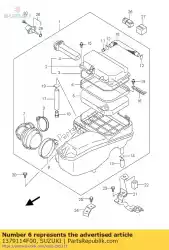 houder, filter van Suzuki, met onderdeel nummer 1379114F00, bestel je hier online: