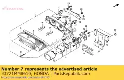 Ici, vous pouvez commander le emballage, lisense l auprès de Honda , avec le numéro de pièce 33721MM8610: