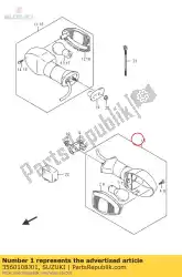 Ici, vous pouvez commander le lampe assy, ?? Fr tu auprès de Suzuki , avec le numéro de pièce 3560108J01: