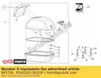 895706, Piaggio Group, Aprilia dataplate aprilia  scarabeo sport city street 50 100 125 300 2005 2006 2007 2008 2009 2010 2012, Nowy