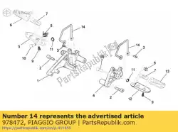 Aqui você pode pedir o guarda em Piaggio Group , com o número da peça 978472: