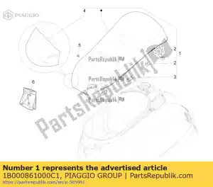 Piaggio Group 1B000861000C1 monta? siod?a - Dół