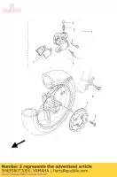 5MEF580T3000, Yamaha, caliper assy yamaha aerox cs cw yq 50 2005 2006 2007 2008 2009 2010 2011 2012, Nuovo