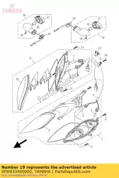 Aquí puede pedir conjunto de luz intermitente 2 de Yamaha , con el número de pieza 5PW833400000: