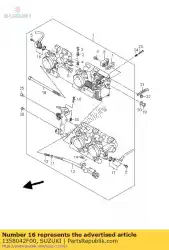 sensor assy van Suzuki, met onderdeel nummer 1358042F00, bestel je hier online: