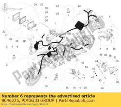 Tutaj możesz zamówić os? Ona kana? U kablowego od Piaggio Group , z numerem części B046225: