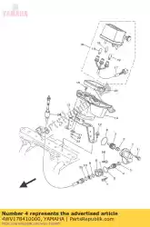 Ici, vous pouvez commander le engrenage, entraîné auprès de Yamaha , avec le numéro de pièce 4WV178410000: