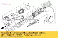 51447461003, Honda, anel de retenção, interno, 50 mm honda cbrr (g) japanese domestic / nc23-100 gl mtx vfr 200 400 750 1500 1985 1986 1988 1989 1990 1991 1992 1993 1994 1995 1996 1997 1998 1999 2000, Novo