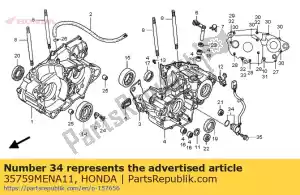 Honda 35759MENA11 switch assy., mudar - Lado inferior