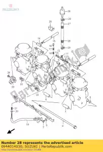 Suzuki 0944014030 primavera - Lado inferior