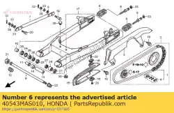 Aquí puede pedir ajustador, cadena de Honda , con el número de pieza 40543MAS010: