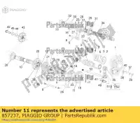 857237, Piaggio Group, engrenagem da 1ª roda z = 39 aprilia  rsv rsv4 rsv4 tuono tuono tuono v zd4tyg00, zd4tycc0 zd4tyh00, zd4tycc1 zd4tyu00 zd4tyua0 1000 1100 2009 2010 2011 2014 2015 2016, Novo