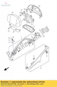 suzuki 4621010G04YVB poignée, passager - La partie au fond