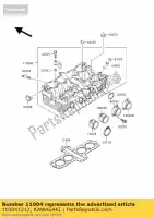 110041212, Kawasaki, gasket-head kawasaki gpz uni trak a gt  g z550 gpz550 gt550 zephyr 550 , New