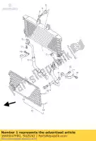 1660047F00, Suzuki, refroidisseur assy, ??huile suzuki gsf 1200 2001 2002 2003 2004 2005 2006, Nouveau