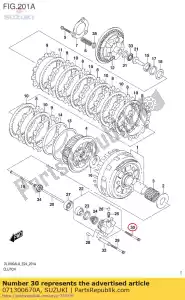 suzuki 071300670A parafuso - Lado inferior