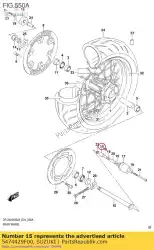 expander, fr axl van Suzuki, met onderdeel nummer 5474429F00, bestel je hier online: