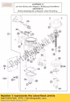 58431001400, KTM, carburateur mikuni bst40-22598 ktm adventure duke lc lc4 sx sxc 400 640 1998 1999 2000 2001 2002, Nieuw