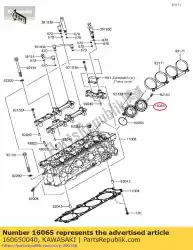 Tutaj możesz zamówić uchwyt-ga? Nik zg1400a8f od Kawasaki , z numerem części 160650040: