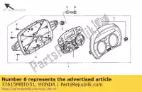 37615MBTD51, Honda, case assy., lager honda xl varadero v va xl1000va xl1000v 1000 , Nieuw